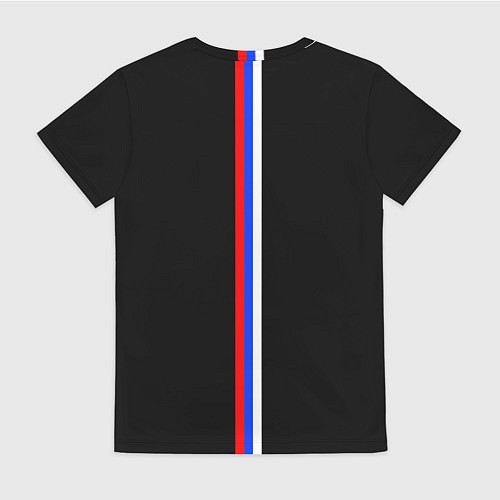 Женская футболка Russia sports team / 3D-принт – фото 2