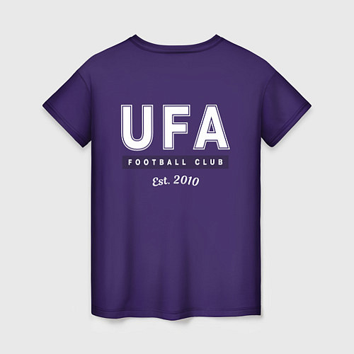 Женская футболка FC Ufa - football / 3D-принт – фото 2