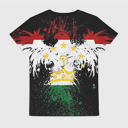 Женская футболка Таджикистан / 3D-принт – фото 2