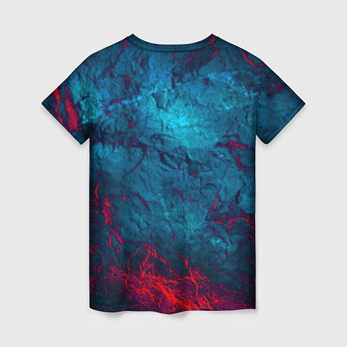 Женская футболка Логотип Bones / 3D-принт – фото 2