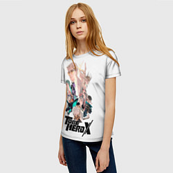 Футболка женская Персонажи To be hero x, цвет: 3D-принт — фото 2