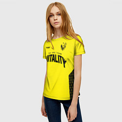 Футболка женская Zywoo - Vitality CS2, цвет: 3D-принт — фото 2