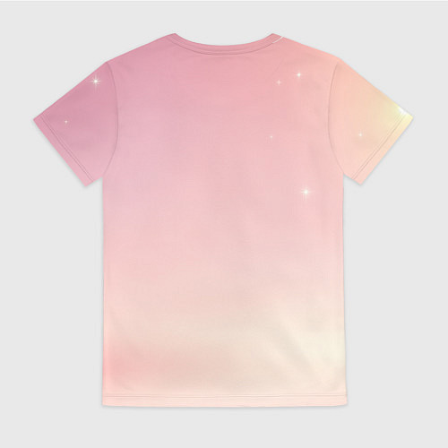 Женская футболка Балерина капучино ии мем / 3D-принт – фото 2