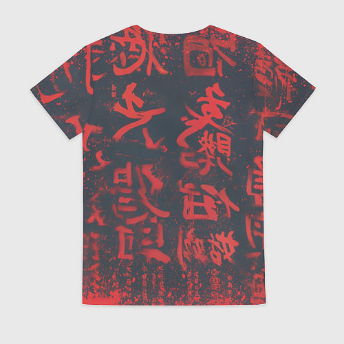 Женская футболка Антропоморфная черепаха воин - нейроарт / 3D-принт – фото 2