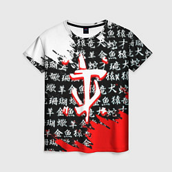 Женская футболка Doom dark age japan