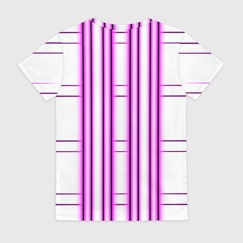 Женская футболка Neon pink / 3D-принт – фото 2