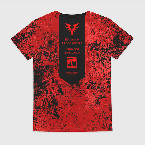 Женская футболка Примарис - Кровавые Ангелы / 3D-принт – фото 2