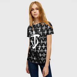 Футболка женская Doom x farcry game, цвет: 3D-принт — фото 2