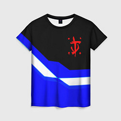 Футболка женская Doom sport geometry, цвет: 3D-принт