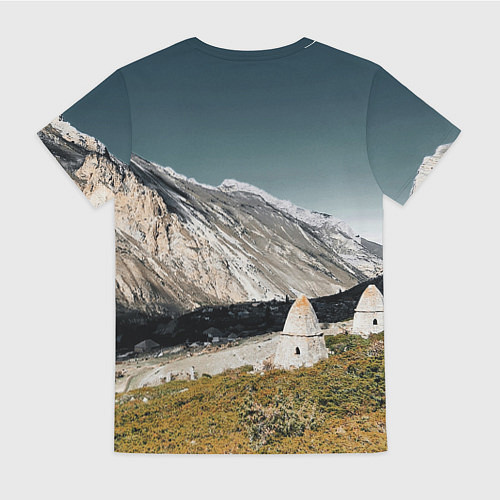 Женская футболка Фардык-Кешене / 3D-принт – фото 2