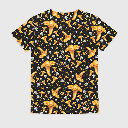 Женская футболка Грибной дождик / 3D-принт – фото 2