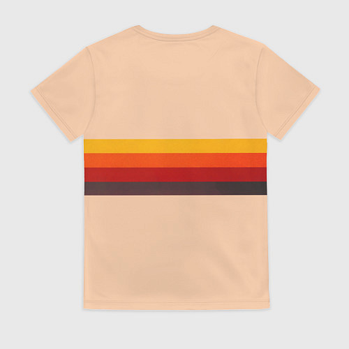 Женская футболка ПАЗ 652 ретро автобус поп-арт / 3D-принт – фото 2