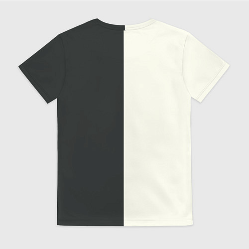 Женская футболка Девушка с дредами на темно-зеленом / 3D-принт – фото 2