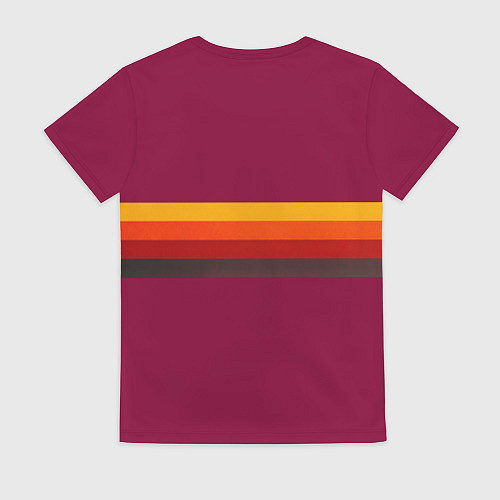 Женская футболка Ретро автобус КАВЗ-685 поп-арт / 3D-принт – фото 2