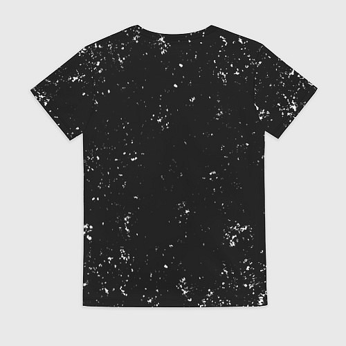 Женская футболка ВМФ в стиле потертостей / 3D-принт – фото 2