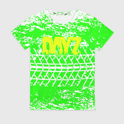 Футболка женская Dayz кислотные шипы, цвет: 3D-принт