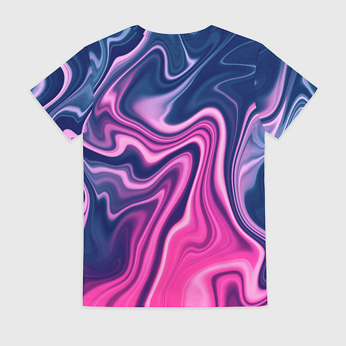 Женская футболка Абстракция / 3D-принт – фото 2