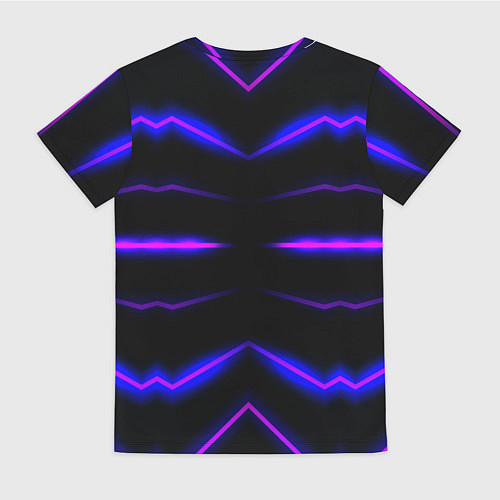 Женская футболка Color multicoloured neon / 3D-принт – фото 2