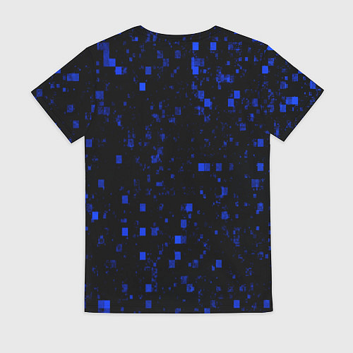 Женская футболка Color blue khaki / 3D-принт – фото 2