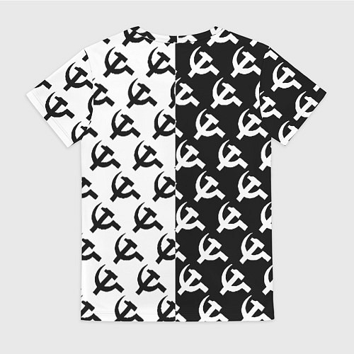 Женская футболка Borussia паттерн ссср / 3D-принт – фото 2