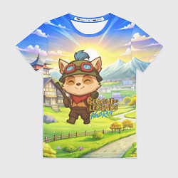 Футболка женская League of legends Тимо, цвет: 3D-принт