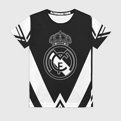 Женская футболка Real Madrid геометрия спорт