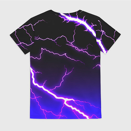 Женская футболка Bayern Mnchen молнии шторм / 3D-принт – фото 2