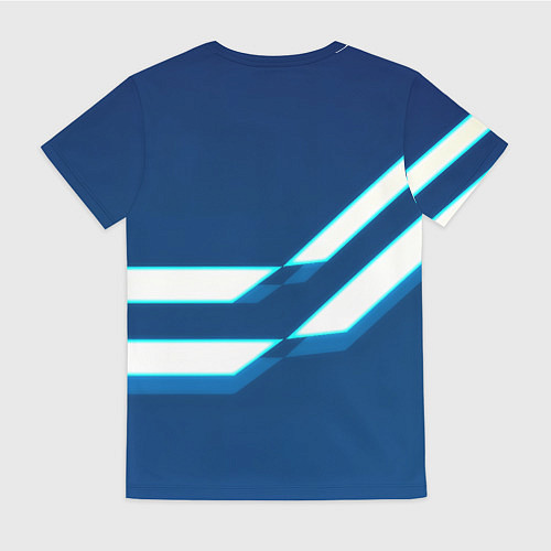 Женская футболка Бавария Мюнхен геометрия / 3D-принт – фото 2