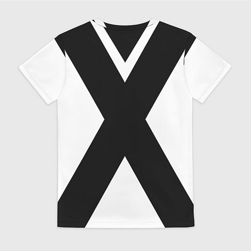 Женская футболка Бавария Мюнхен полосы / 3D-принт – фото 2