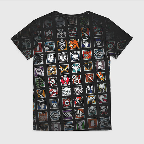 Женская футболка Juventus ачивки паттерн / 3D-принт – фото 2