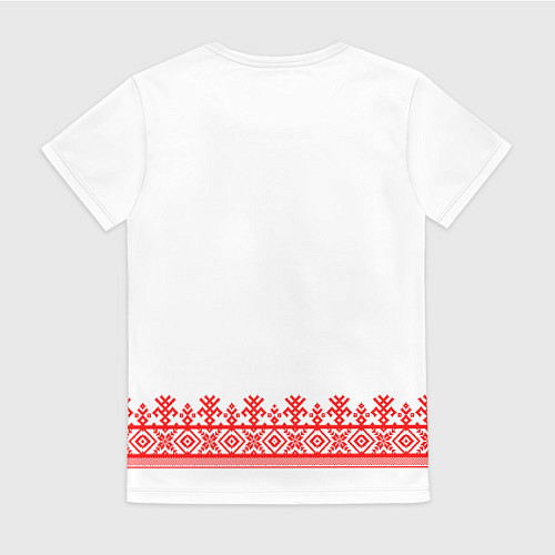 Женская футболка Славянская вышиванка рубаха / 3D-принт – фото 2