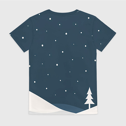 Женская футболка 2026 вперед к мечте / 3D-принт – фото 2