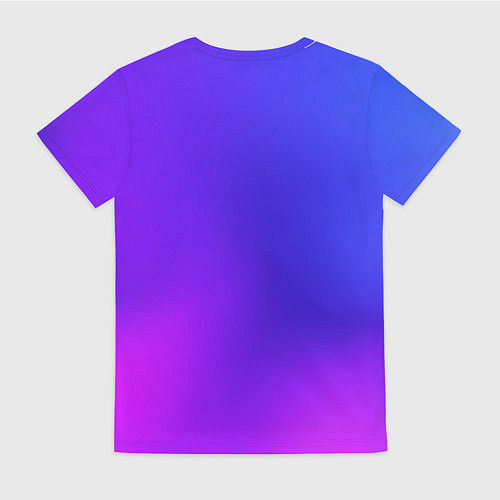 Женская футболка Color multicolored gradient / 3D-принт – фото 2