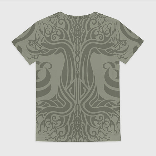 Женская футболка Слава богам и предкам нашим / 3D-принт – фото 2