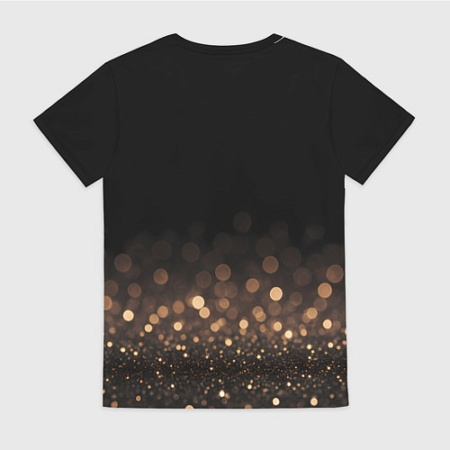 Женская футболка Скачем в 2026 - конь с балалайкой / 3D-принт – фото 2