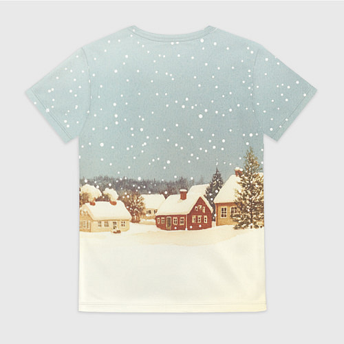 Женская футболка Богатырь на коне 2026 / 3D-принт – фото 2