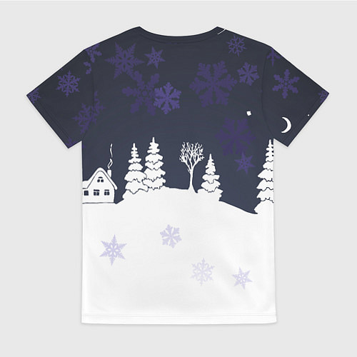 Женская футболка Я уже начал праздновать - рыжий кот / 3D-принт – фото 2