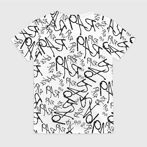 Женская футболка Ювентус надписи текстура / 3D-принт – фото 2