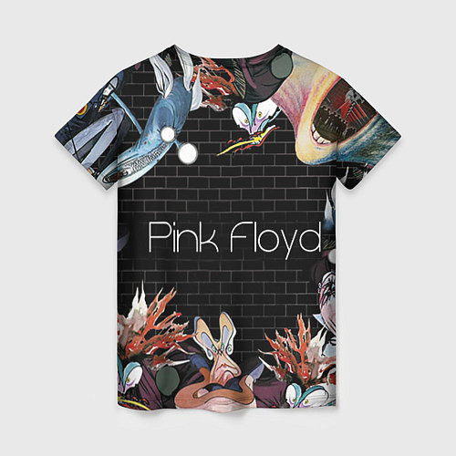 Женская футболка Pink Floyd: The Wall / 3D-принт – фото 2