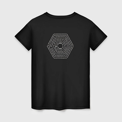 Женская футболка EXO Geometry / 3D-принт – фото 2