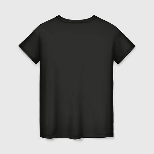 Женская футболка Взгляд хаски / 3D-принт – фото 2