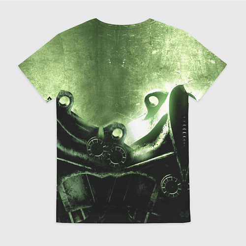 Женская футболка Fallout Robot / 3D-принт – фото 2