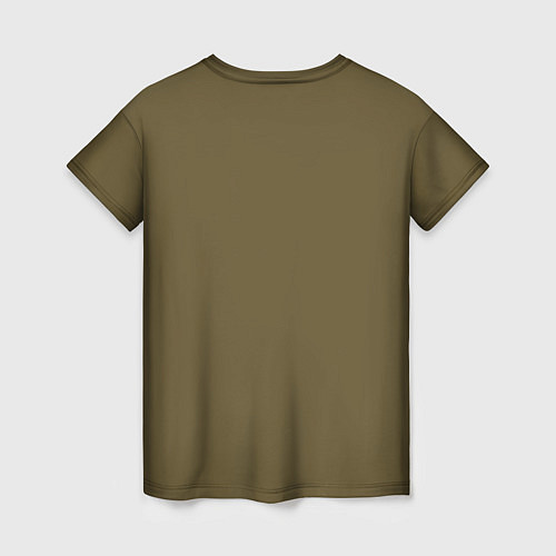 Женская футболка Униформа солдата / 3D-принт – фото 2