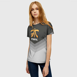 Футболка женская Fnatic Uniform, цвет: 3D-принт — фото 2