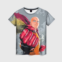 Футболка женская One Punch Man Fist, цвет: 3D-принт