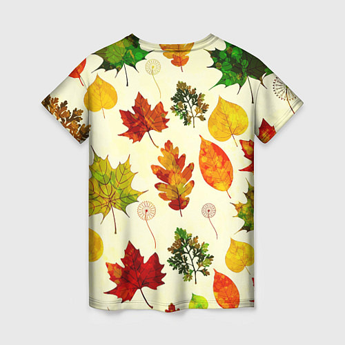 Женская футболка Осень / 3D-принт – фото 2