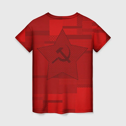 Женская футболка СССР / 3D-принт – фото 2