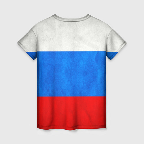 Женская футболка Russia: from 68 / 3D-принт – фото 2