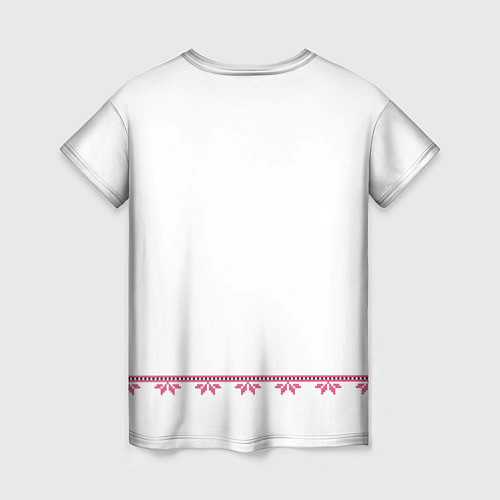 Женская футболка Вышивка 35 / 3D-принт – фото 2