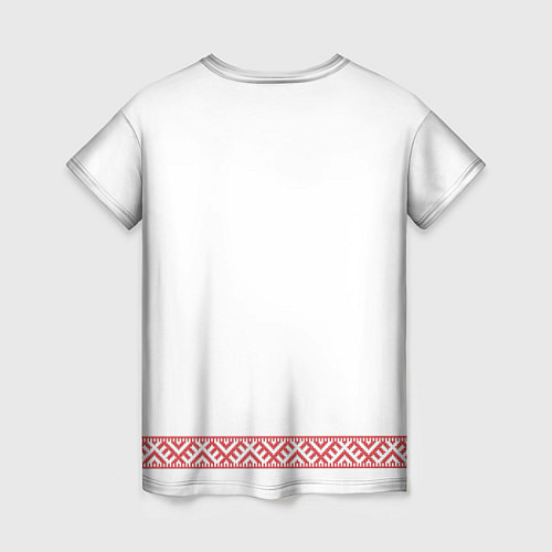 Женская футболка Вышивка 44 / 3D-принт – фото 2